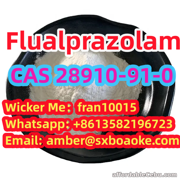 1st picture of CAS 28910-91-0  Flualprazolam  Safe delivery For Sale in Cebu, Philippines