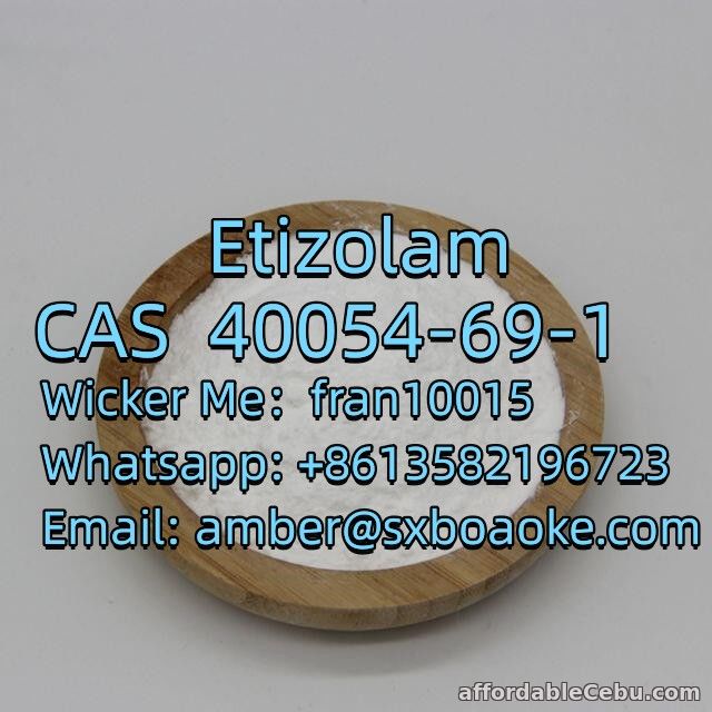 1st picture of CAS 40054-69-1  Etizolam  Large inventory For Sale in Cebu, Philippines