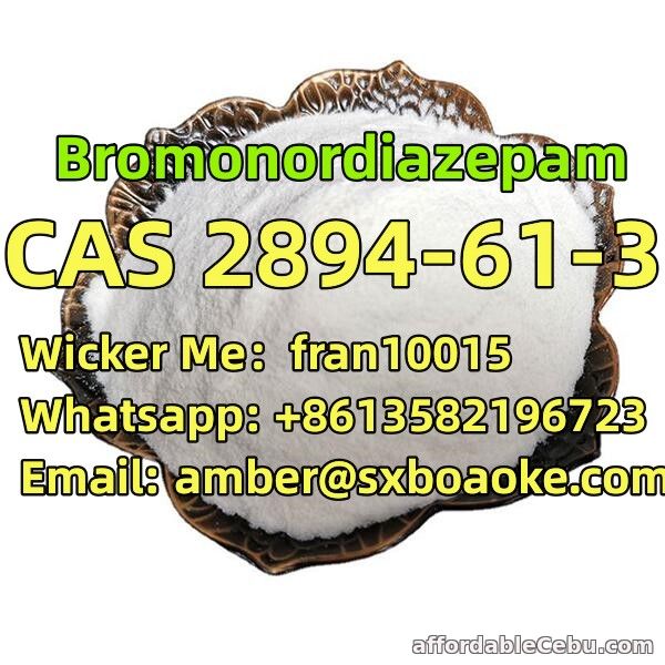 1st picture of CAS 2894-61-3  Bromonordiazepam  Quality suppliers For Sale in Cebu, Philippines