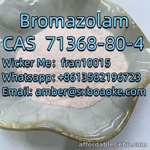 1st picture of CAS 71368-80-4  Bromazolam  Quality suppliers For Sale in Cebu, Philippines