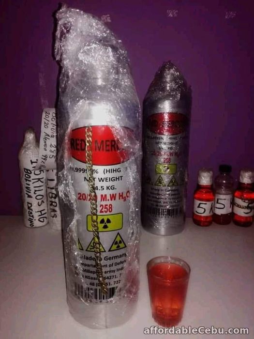 1st picture of Acheter du mercure liquide rouge à prix de gros Offer in Cebu, Philippines