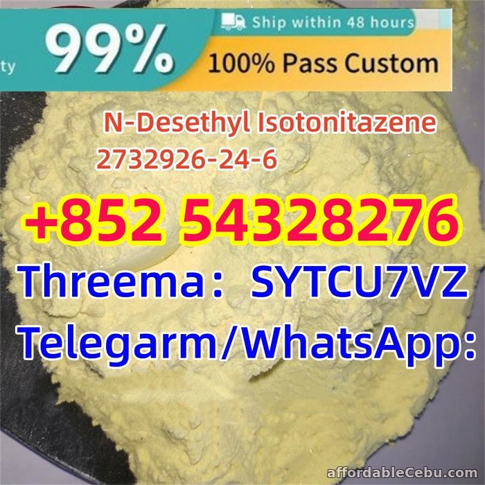 1st picture of sell CAS 2732926-24-6 N-Desethyl Isotonitazene WhatsApp:+852 54328276 Looking For in Cebu, Philippines