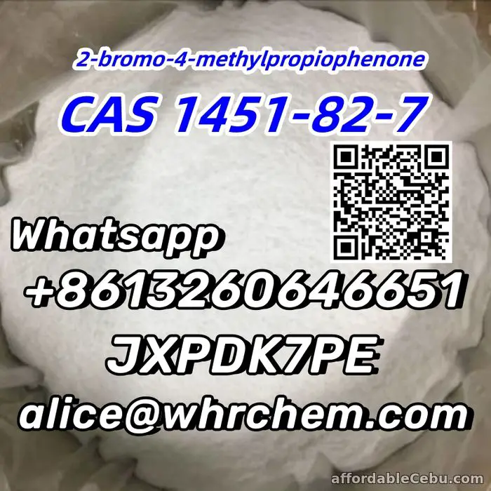 3rd picture of Supply 2-bromo-4-methylpropiophenone CAS 1451-82-7 best sell with high quality good price For Sale in Cebu, Philippines