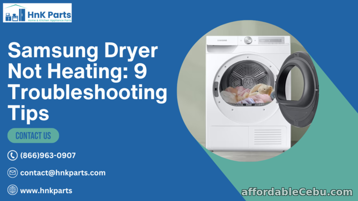 1st picture of Samsung Dryer Not Heating: 9 Troubleshooting Tips For Sale in Cebu, Philippines