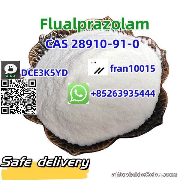 1st picture of CAS 28910-91-0  Flualprazolam  Safe delivery For Sale in Cebu, Philippines