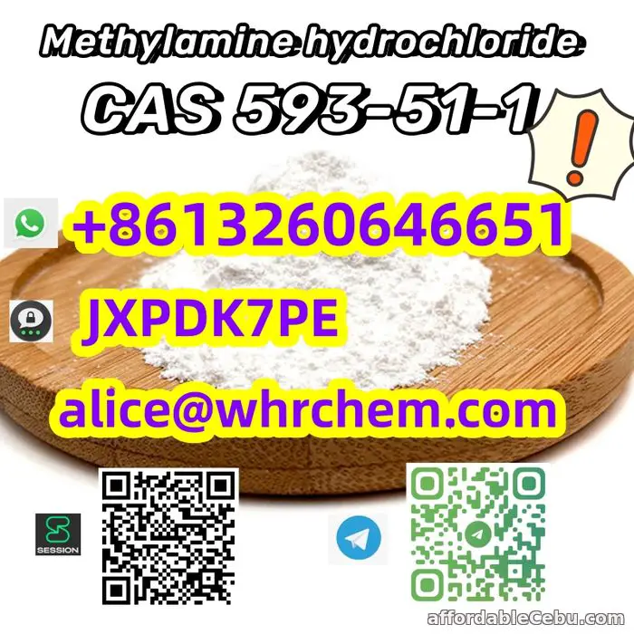 1st picture of Sell Methylamine hydrochloride CAS 593-51-1 best sell with high quality good price For Sale in Cebu, Philippines