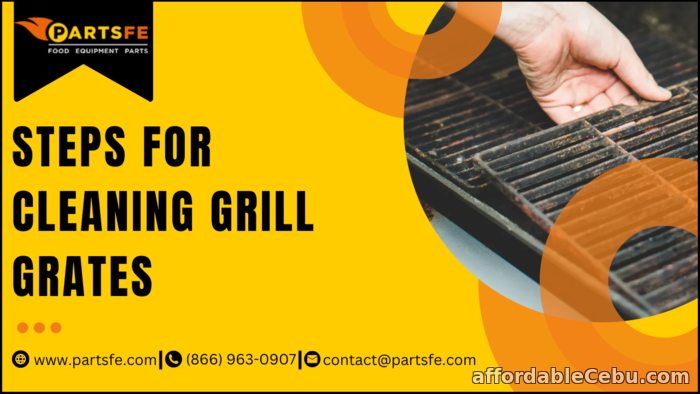 1st picture of How to Clean Grill Grates 4 Effective Methods - PartsFe For Sale in Cebu, Philippines