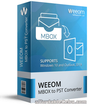 1st picture of Weeom MBOX to PST Converter Tool For Sale in Cebu, Philippines