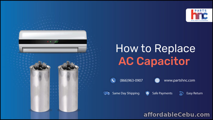 1st picture of How_to_Replace_AC_Capacitor_PartsHnC For Sale in Cebu, Philippines