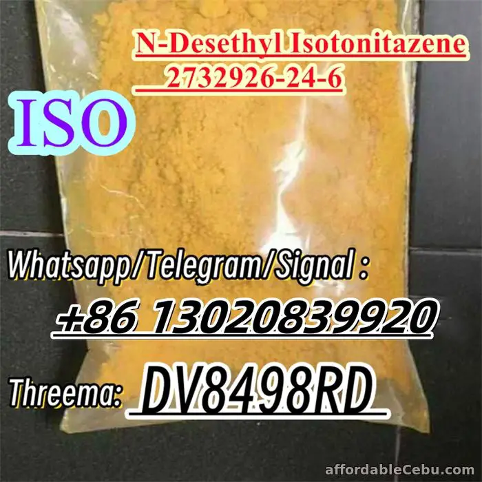 1st picture of N-Desethyl Isotonitazene /2732926-24-6 factory direct sale For Sale in Cebu, Philippines