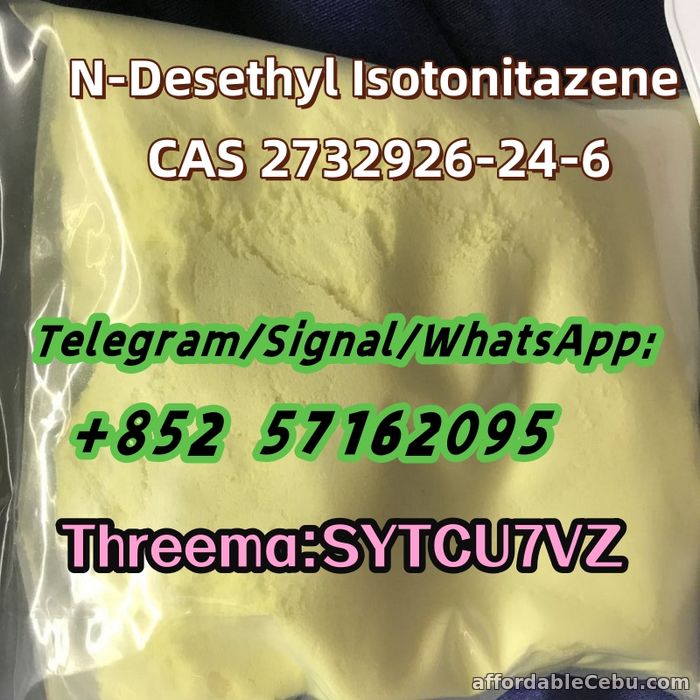 1st picture of sell CAS 2732926-24-6 N-Desethyl Isotonitazene WhatsApp: +852  57162095 Looking For in Cebu, Philippines