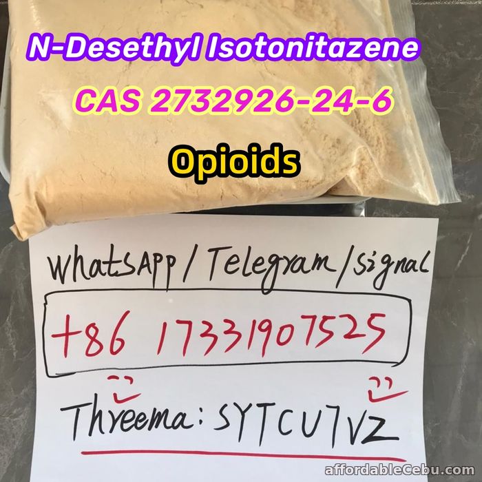 1st picture of CAS 2732926-24-6 N-Desethyl Isotonitazene WhatsApp:+86 17331907525 Wanted to Buy in Cebu, Philippines