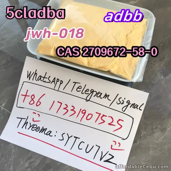 1st picture of low price 5cladba CAS 2709672-58-0 Adbb JWH-018 CAS 109555-87-5 WhatsApp: +86 17331907525 For Rent in Cebu, Philippines