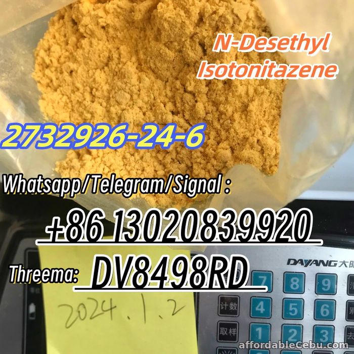 1st picture of Wholesale Bulk Price N-Desethyl Isotonitazene /2732926-24-6 with Fast Delivery For Sale in Cebu, Philippines