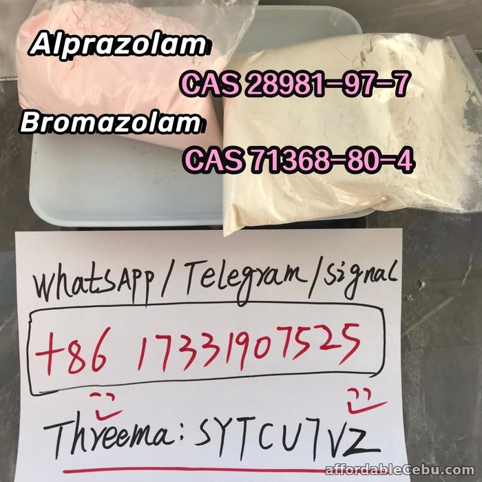 1st picture of high purity CAS 28981 -97-7 Alprazolam CAS 71368-80-4 WhatsApp: +86 17331907525 Bromazolam Wanted to Buy in Cebu, Philippines