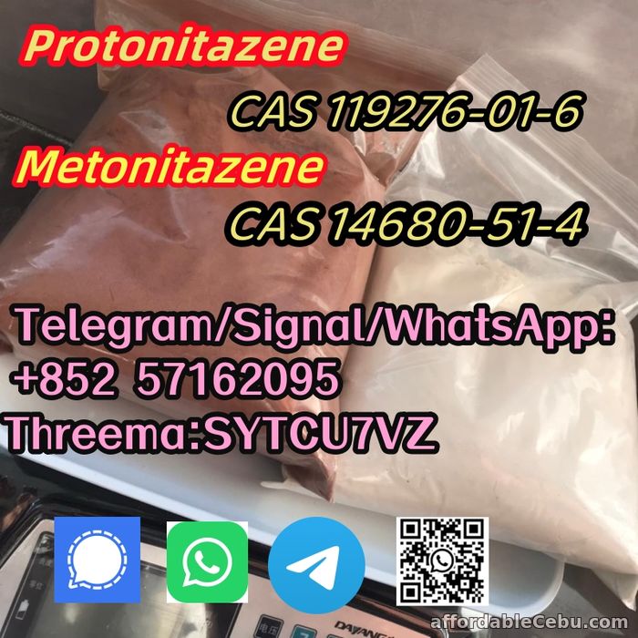 1st picture of research chemicals CAS 119276-01-6 Protonitazene CAS 14680-51-4 Metonitazene WhatsApp: +852  57162095 Looking For in Cebu, Philippines