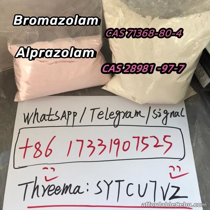 1st picture of CAS 71368-80-4 Bromazolam CAS 28981 -97-7 Alprazolam WhatsApp: +86 17331907525 For Swap in Cebu, Philippines