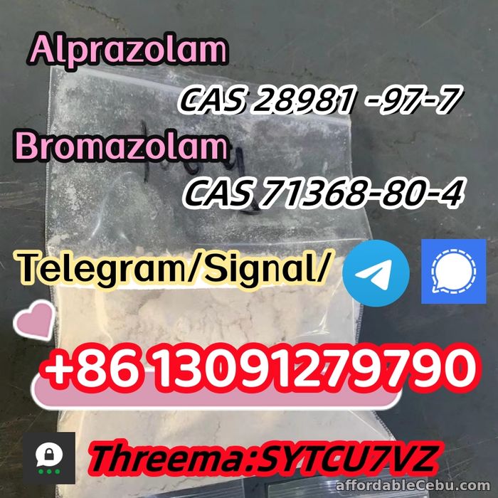 1st picture of CAS 71368-80-4 Bromazolam CAS 28981 -97-7 Alprazolam  Telegram/Signal: +86 17331907525 For Rent in Cebu, Philippines