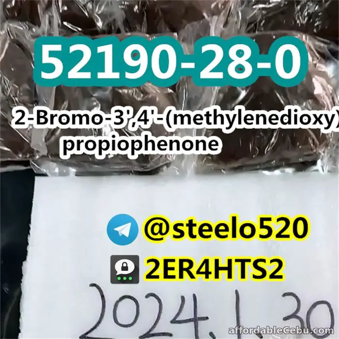 4th picture of CAS 52190-28-0 2-Bromo-3',4'-(methylenedioxy)propiophenone For Sale in Cebu, Philippines