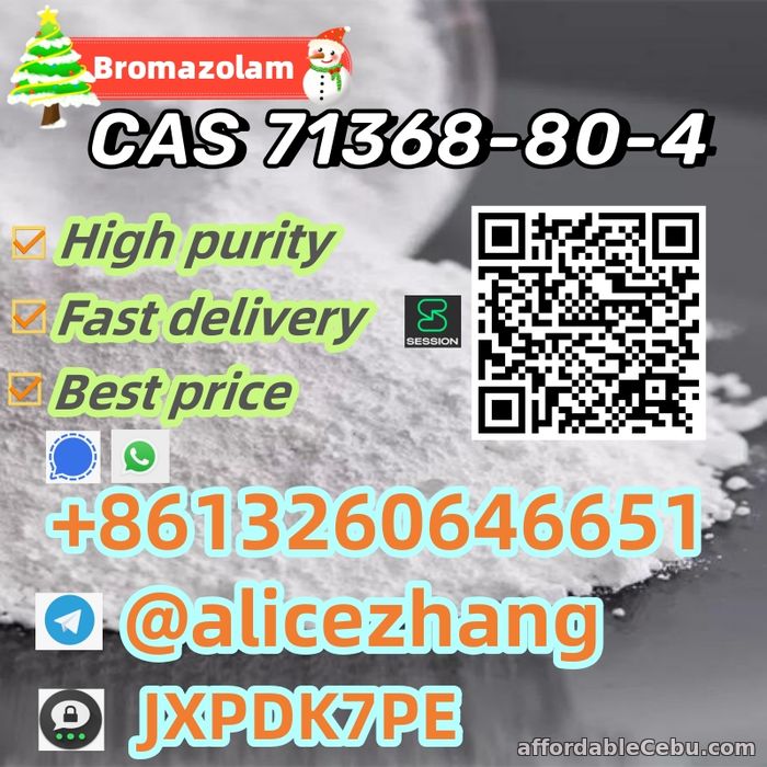 2nd picture of sell Bromazolam CAS 71368-80-4 best sell with high quality good price For Sale in Cebu, Philippines
