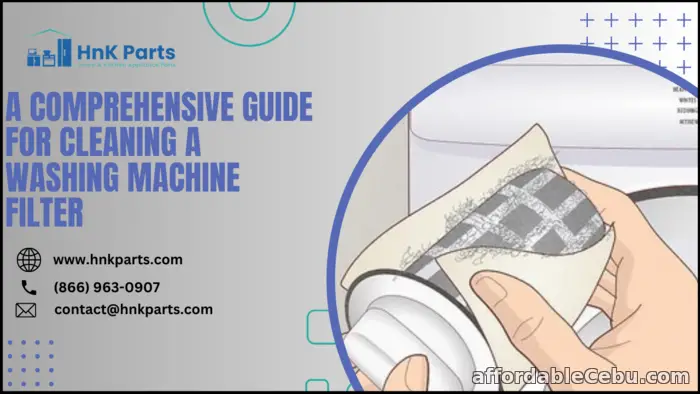 1st picture of How to Clean a Washing Machine Filter: A Step-by-Step Guide For Sale in Cebu, Philippines