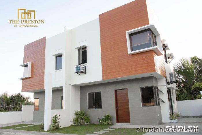 1st picture of THE PRESTON Location: San Vicente Liloan  4BR/3 T&B/1 Garage FLOOR AREA - 109.56 SQM LOT - 80 SQM • Swimming Pool, 24/7 Security, Clubhouse For Sale in Cebu, Philippines