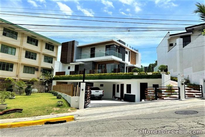 1st picture of 3 LEVEL HOUSE WITH ROOF DECK AND POOL IN VISTA GRANDE TALISAY CEBU DETAILS: Furnished Lot Area: 407 sqm Gross FLoor Area: 769 sqm gross (app For Sale in Cebu, Philippines