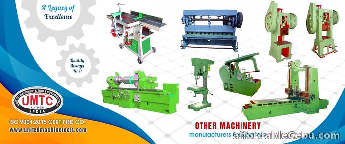 1st picture of Lathe Machine, Shaper Machine, Slotting Machine, Machine Tools Machinery manufacturers For Sale in Cebu, Philippines