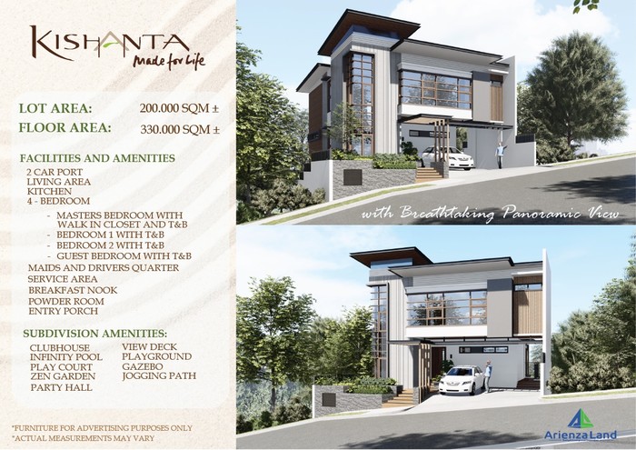 1st picture of Preselling 2- Storey Modern House Design with Sea View, Moutain Tropical and City View in Kishanta Subdivision House Details: Lot Area: 200 For Sale in Cebu, Philippines