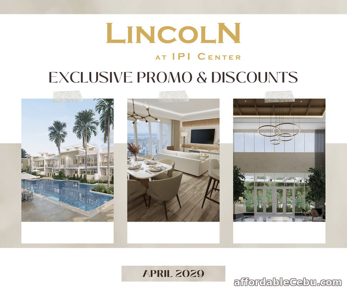 5th picture of Lincoln at IPI Centre by Rockwell Pope John Paul Ave 11,  Cebu City AVAILABLE UNITS Studio: 33-34 sq.m 1Bedroom: 39-64 sq.m 2Bedroom: 104 sq For Sale in Cebu, Philippines
