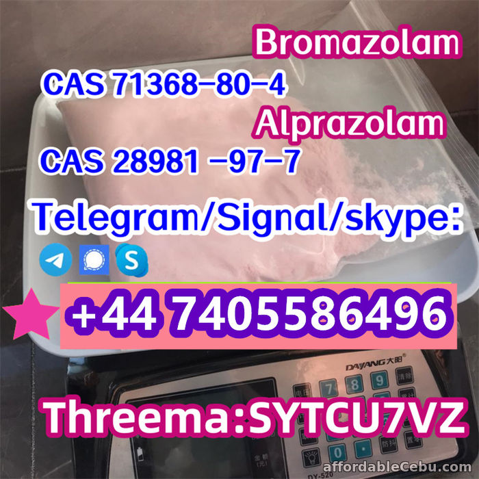 1st picture of CAS 71368-80-4 Bromazolam CAS 28981 -97-7 Alprazolam  Telegarm/Signal/skype: +44 7405586496 For Sale in Cebu, Philippines