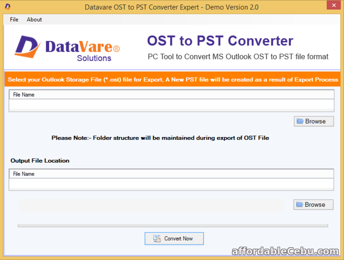 1st picture of Convert Outlook OST file into PST without Exchange server For Sale in Cebu, Philippines