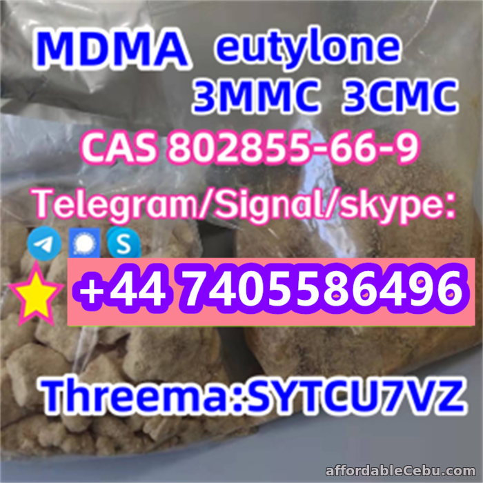 1st picture of CAS 802855-66-9 EUTYLONE MDMA BK-MDMA  Telegarm/Signal/skype: +44 7405586496 For Sale in Cebu, Philippines