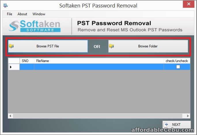 1st picture of Softaken PST Password Recovery Software For Sale in Cebu, Philippines
