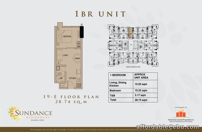 5th picture of RFO One Bedroom Condo Unit in Banawa, Cebu City near establishments For Sale in Cebu, Philippines