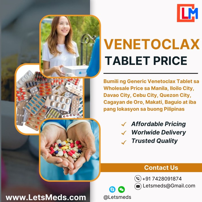 1st picture of Buy Generic Venetoclax 100 mg Tablets Online in the Philippines – Affordable Prices at LetsMeds For Sale in Cebu, Philippines