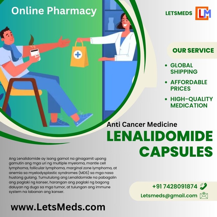 2nd picture of Buy Lenalid 10mg Lenalidomide Capsules Online at Best Price in Metro Manila, Philippines For Sale in Cebu, Philippines