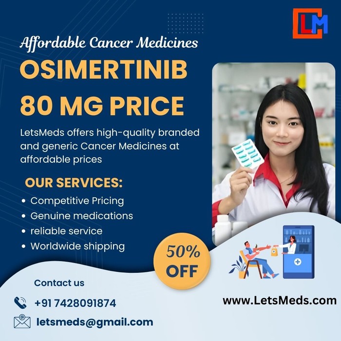 1st picture of Osimertinib 80 mg Tablet Price in Manila Philippines: Affordable Cancer Medicines For Sale in Cebu, Philippines