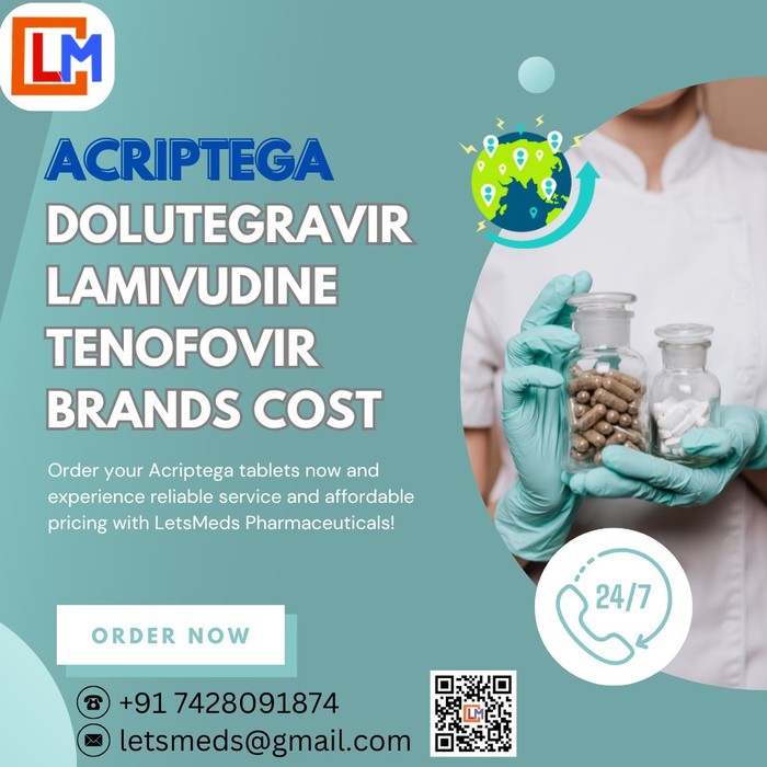 1st picture of Affordable Mylan Acriptega Tablets in the Philippines | dolutegravir lamivudine tenofovir brands cost For Sale in Cebu, Philippines