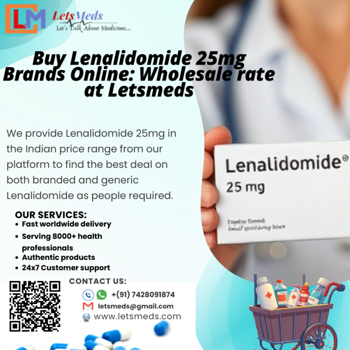 1st picture of Buy Lenalidomide Brands Online in the Philippines: Wholesale rate at Letsmeds For Sale in Cebu, Philippines
