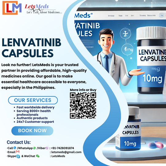 1st picture of Discover Affordable Lenvatinib Online with LetsMeds For Sale in Cebu, Philippines