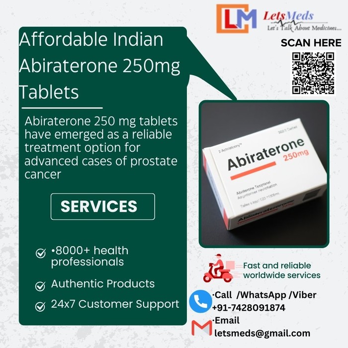 1st picture of Affordable Indian Abiraterone 250mg Tablets in the Philippines Your Trusted Wholesale meds Partner For Sale in Cebu, Philippines