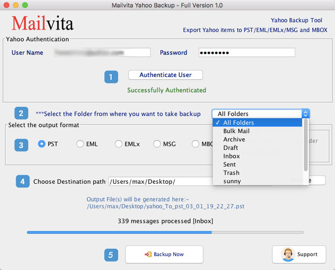 1st picture of Simple Way to Backup Yahoo Emails into Several File Formats For Sale in Cebu, Philippines