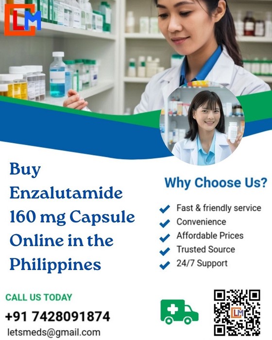 1st picture of Generic Enzalutamide Capsule Online in manila, cebu, Davao And Across The Philippines For Sale in Cebu, Philippines