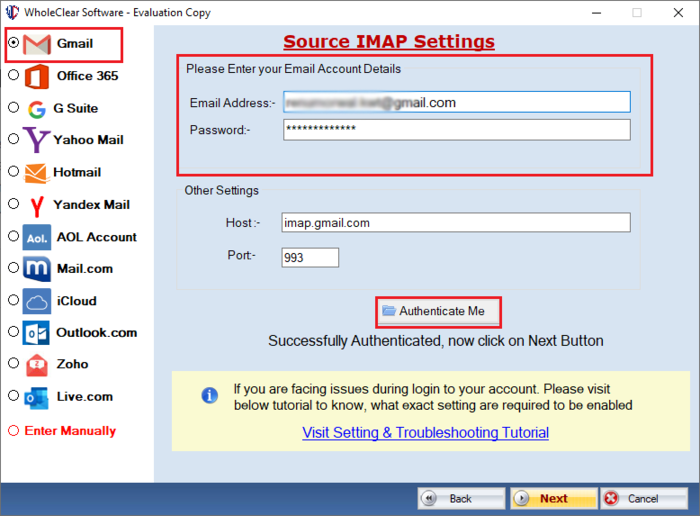 1st picture of Best Way to Backup of Gmail Emails With WholeClear Software For Sale in Cebu, Philippines