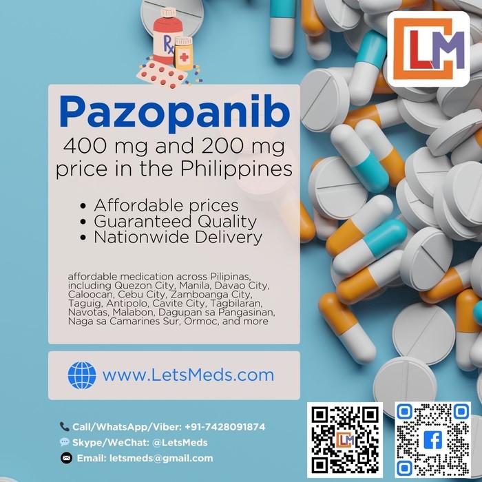 1st picture of Pazopanib 400 mg and 200 mg price in the Philippines For Sale in Cebu, Philippines
