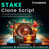 Plurance's Stake Clone Script - The Best Bet for Your Casino Startup