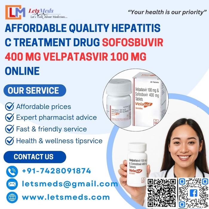 1st picture of Get Affordable Quality Hepatitis C Treatment drug Sofosbuvir 400 mg Velpatasvir 100 mg Online For Sale in Cebu, Philippines