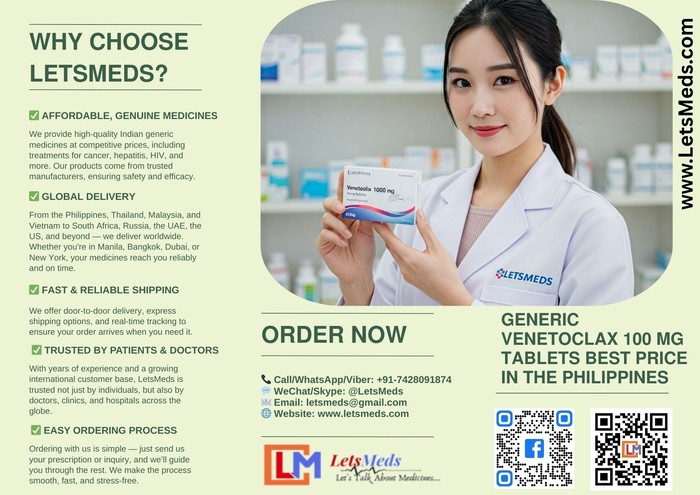1st picture of Best Venetoclax Price 100 mg Online in the Philippines For Sale in Cebu, Philippines