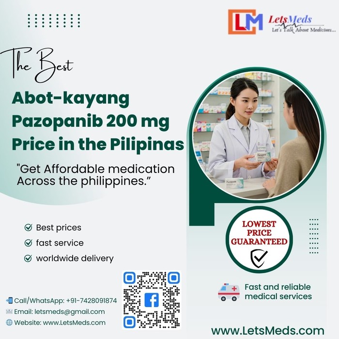 1st picture of Abot-kayang Pazopanib 200 mg Price for Cancer Treatment in the Pilipinas For Sale in Cebu, Philippines